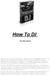 Thumbnail How To DJ